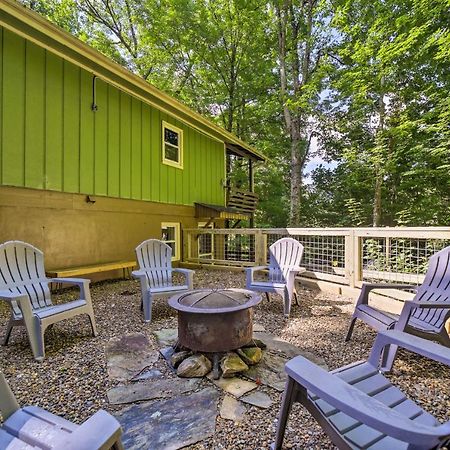 Charming Maggie Valley Getaway With Fire Pit! Экстерьер фото