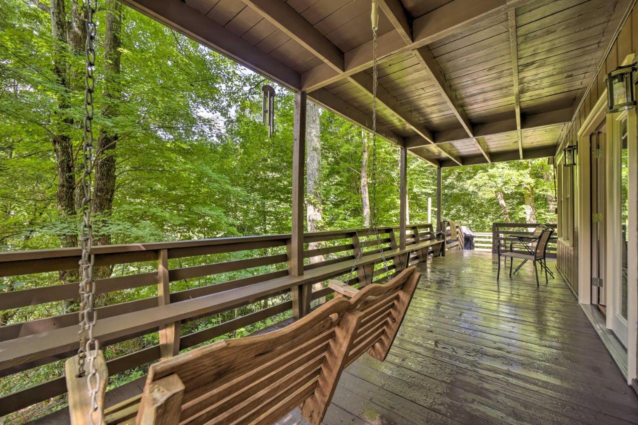 Charming Maggie Valley Getaway With Fire Pit! Экстерьер фото