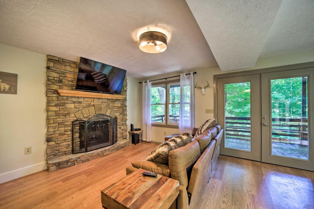 Charming Maggie Valley Getaway With Fire Pit! Экстерьер фото
